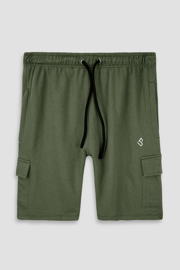 Olive Tow Quarter Fashion Cargo Shorts