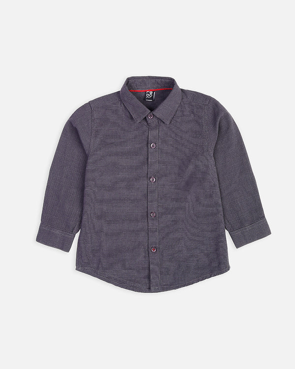 Boys Charcoal Causal Shirt