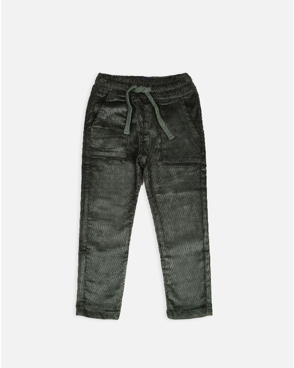 Boy Olive Corduroy Trouser Pent