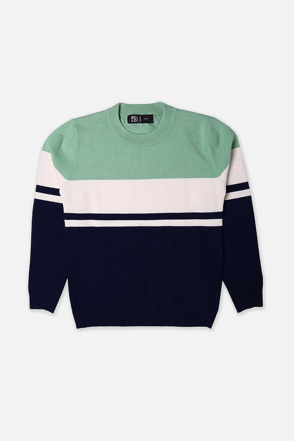 Boys Pistachio Sweater