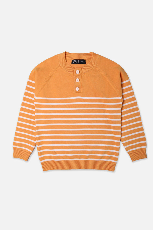 Girls Orange Henly Sweater