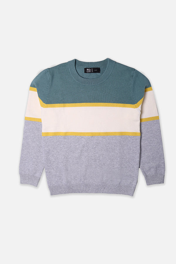 Boys Light Green Sweater