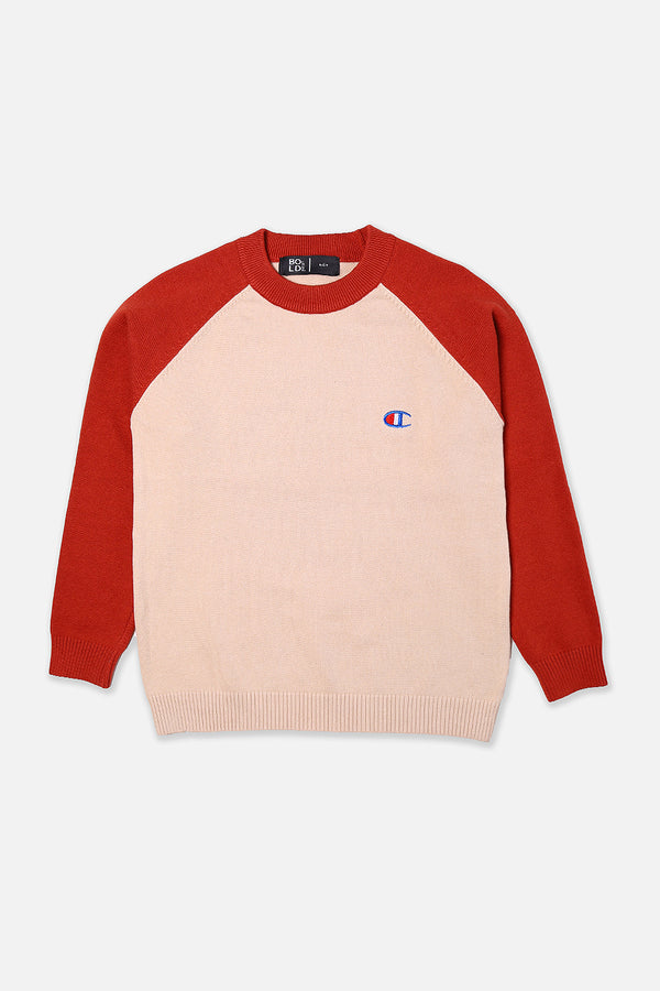 Boys Skin Raglan Sleeve Sweater