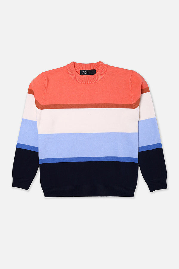 Boys Peach Sweater
