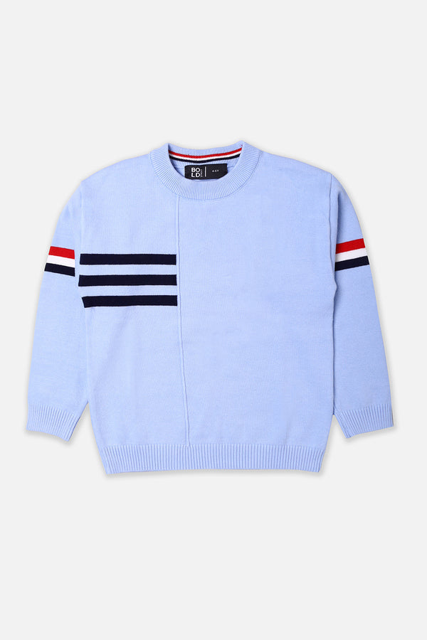 Boys Sky Blue Sweater