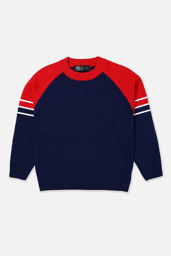 Boys Navy Sweater