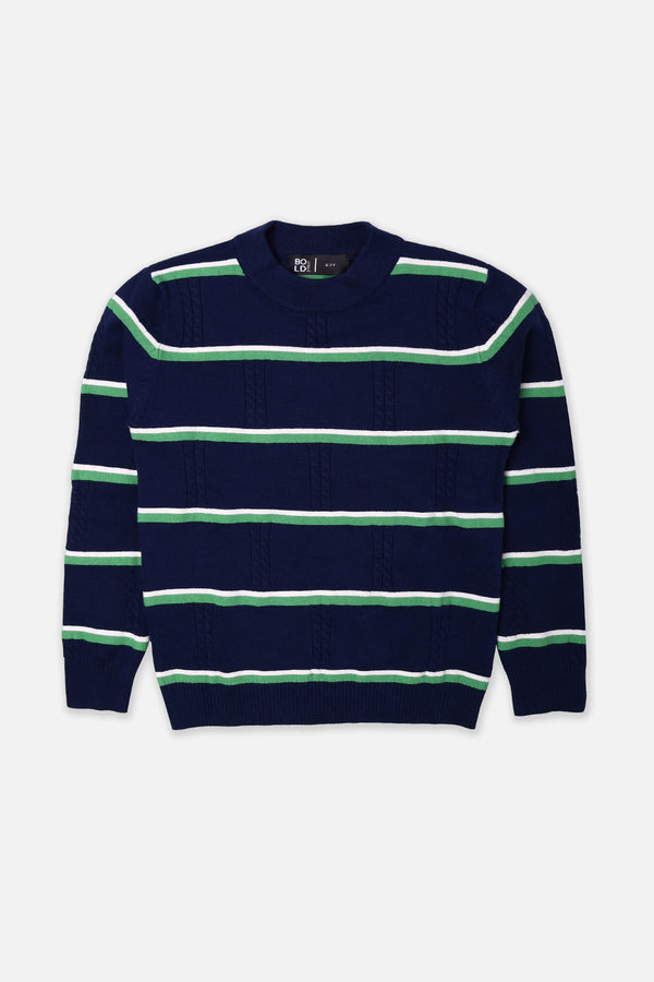 Boys Navy Sweater