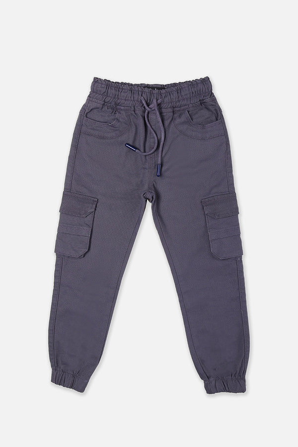 Boys Grey Cargo Pant