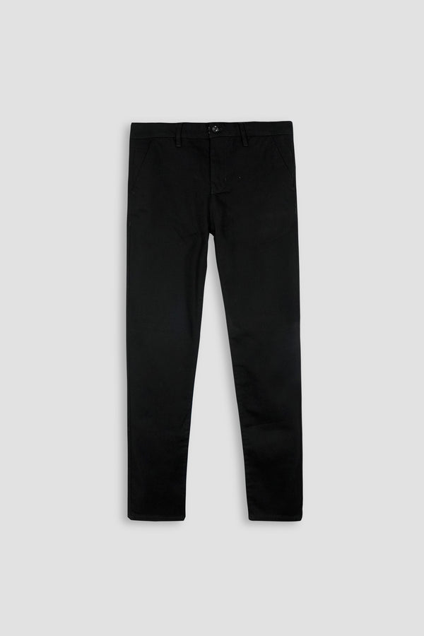 Men Black Chino Pants