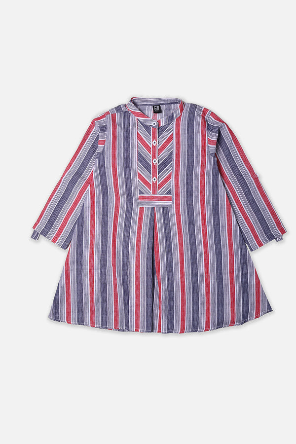 Girls Red Lining Top