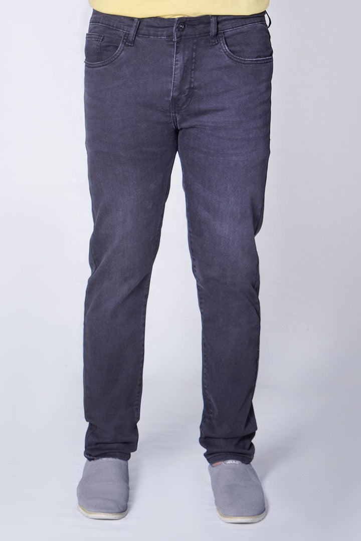 Bold Street Store -  Grey Black Slim Fit Stretch Denim