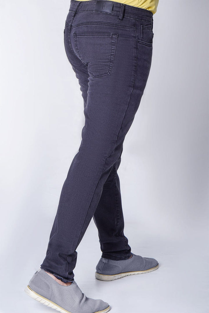 Bold Street Store -  Grey Black Slim Fit Stretch Denim