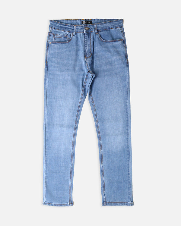 Mens Sky Blue Denim Pant