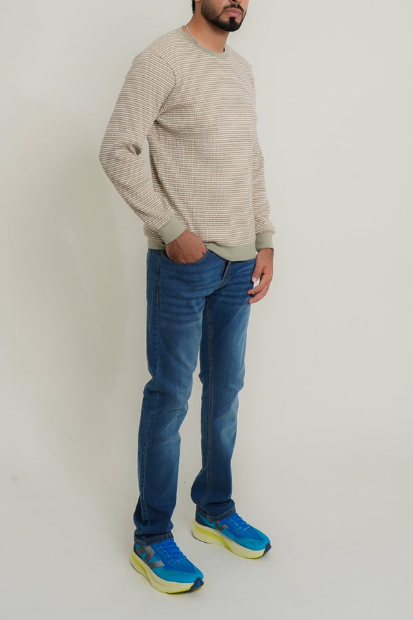 Mens Pistachio Sweat Shirt