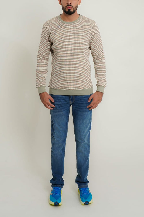 Mens Pistachio Sweat Shirt