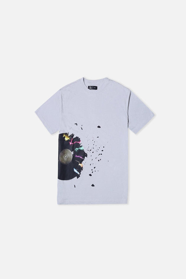 Bold Street Store -  Light Grey T-Shirt with Graphic Print