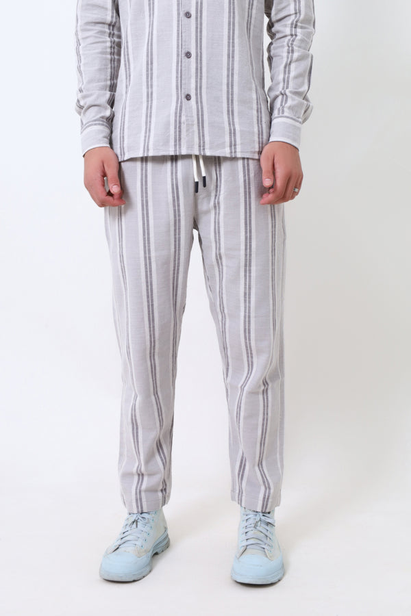 Men Grey Lining Trouser