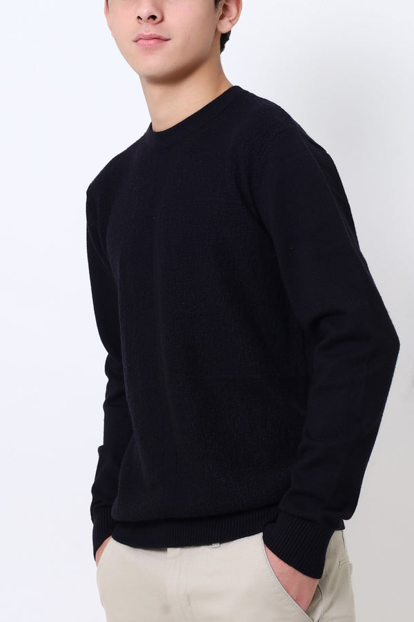 Men Black Fashion Sweater