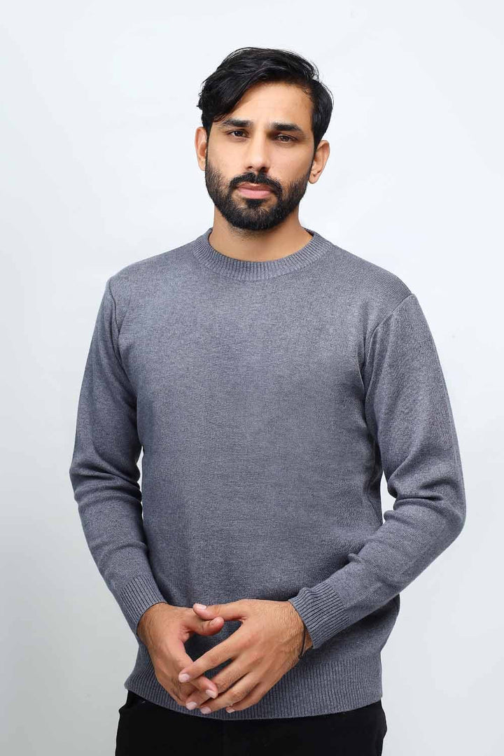 Bold Street Store -  Grey Plain Sweater