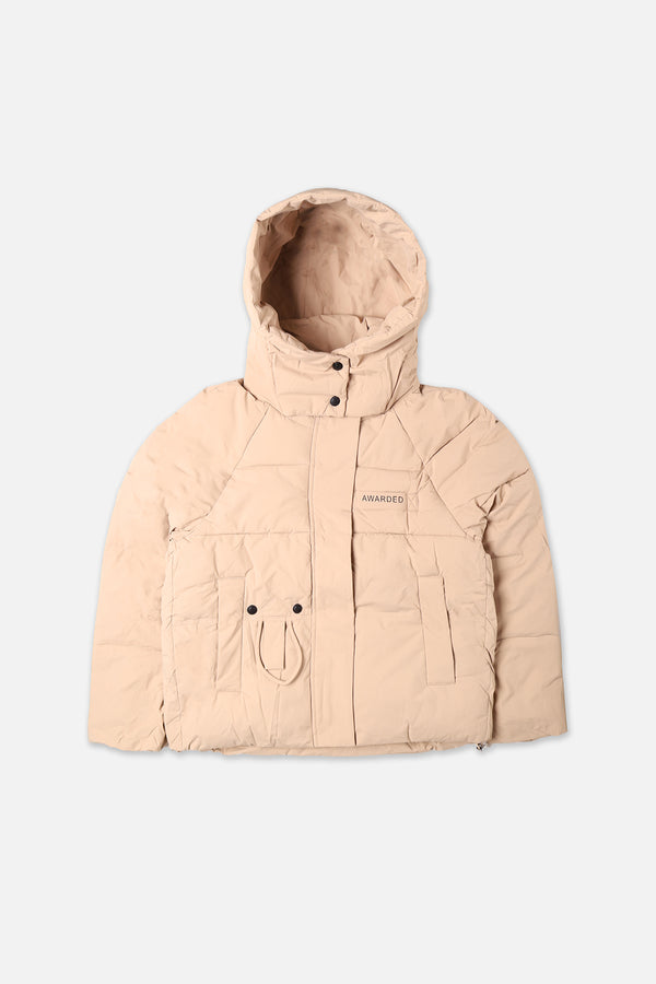 Women Sand Puffer Jacket