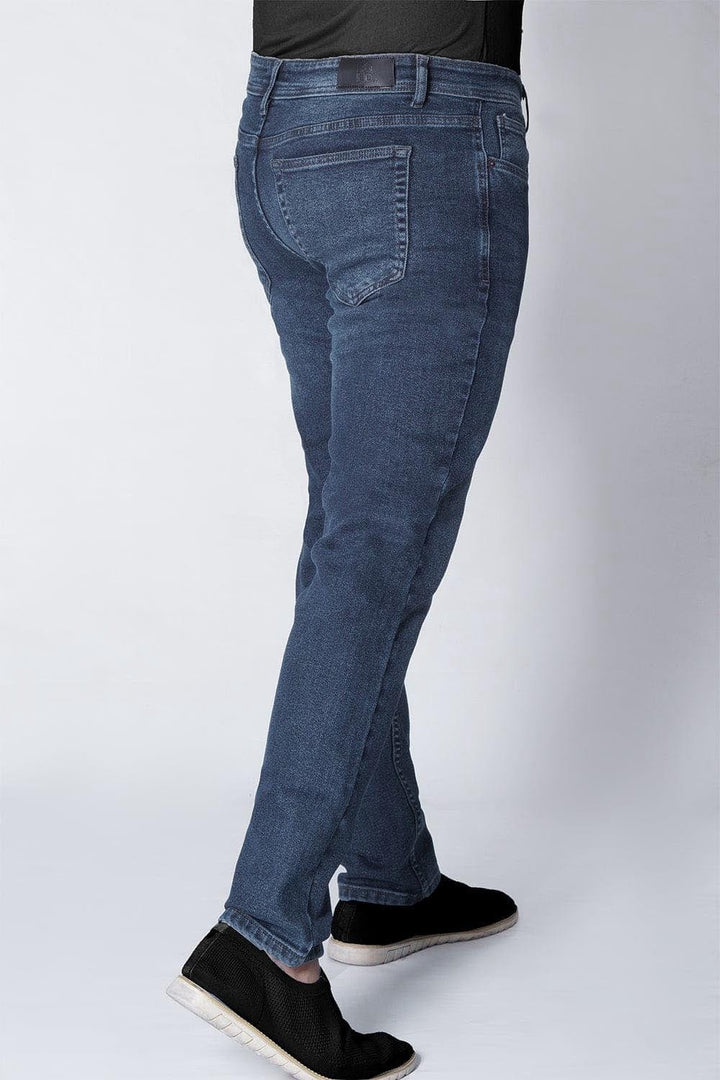 Bold Street Store -  Mid Blue Slim Fit Stretch Denim