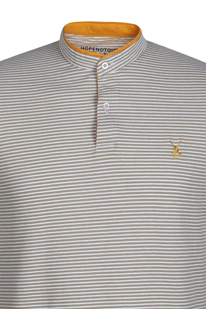 Bold Street Store -  Premium Yarn Dyed Ban Polo