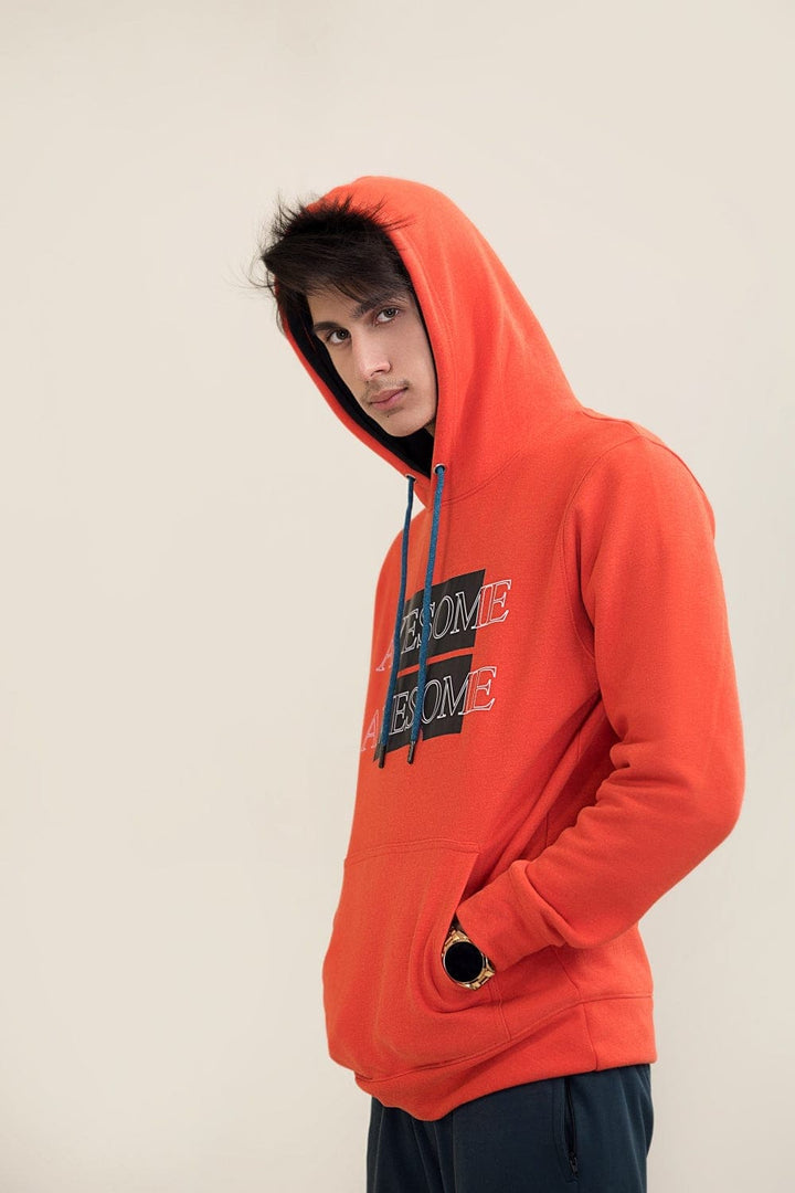 Bold Street Store -  Graphic PullOver Hoodie With Kangaroo Pockets