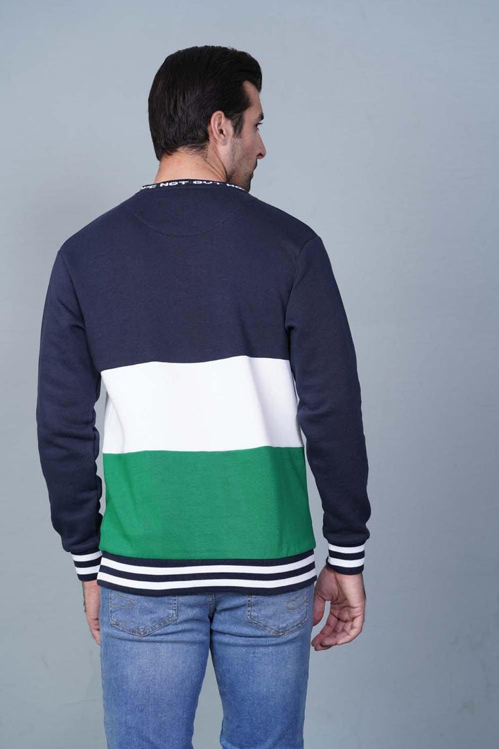 Bold Street Store -  NAVY/GREEN/WHITE Sweatshirt HMSSF20208