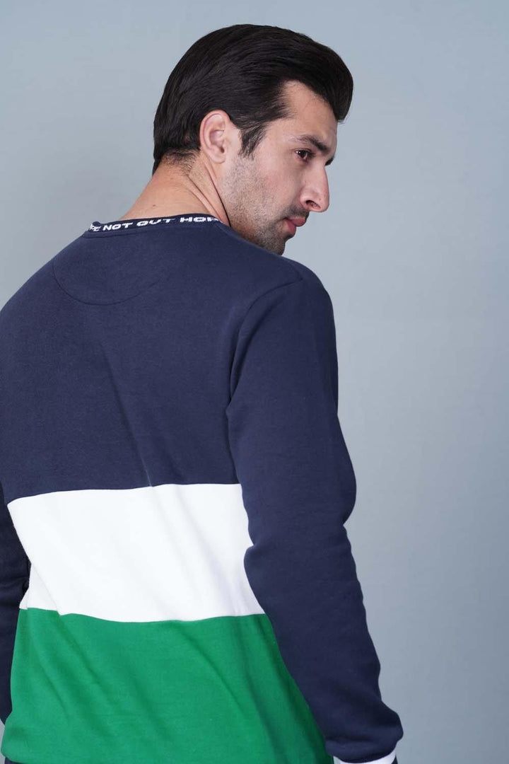 Bold Street Store -  NAVY/GREEN/WHITE Sweatshirt HMSSF20208