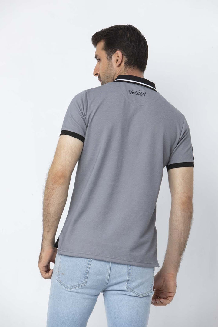 Bold Street Store -  Grey Polo Shirt HMKPS20029