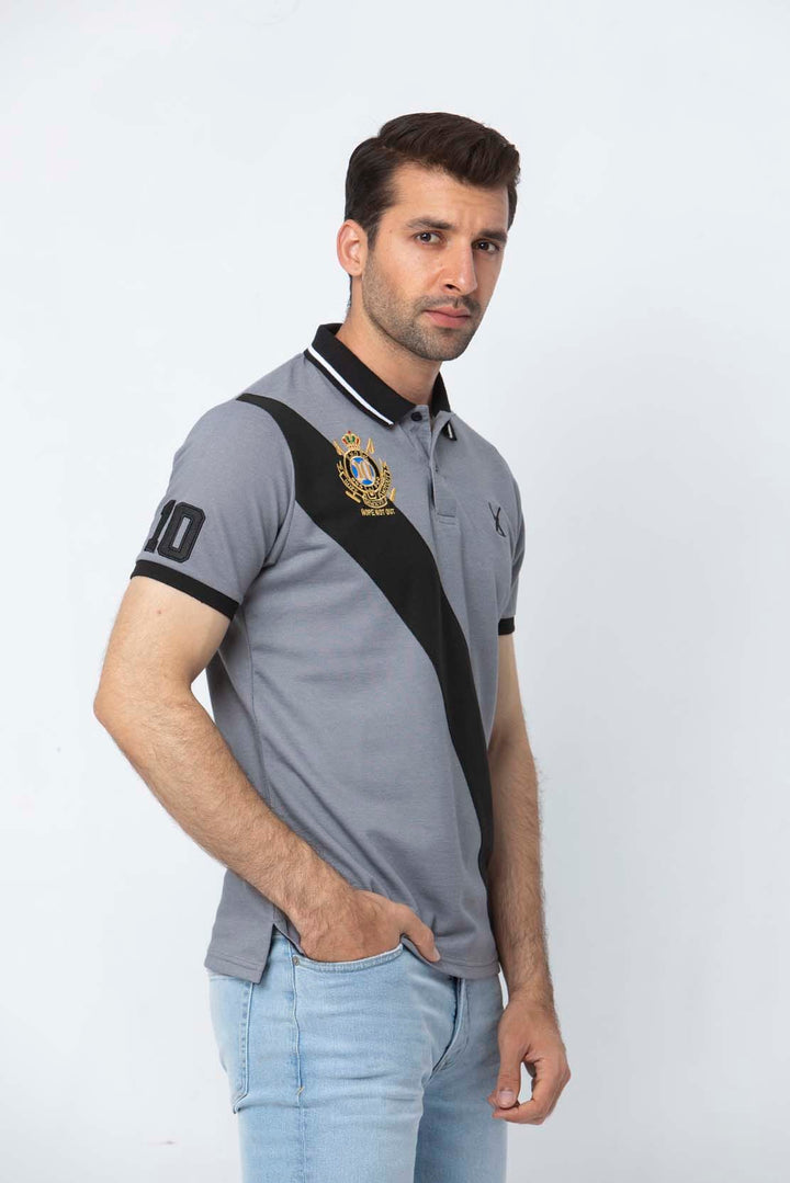 Bold Street Store -  Grey Polo Shirt HMKPS20029