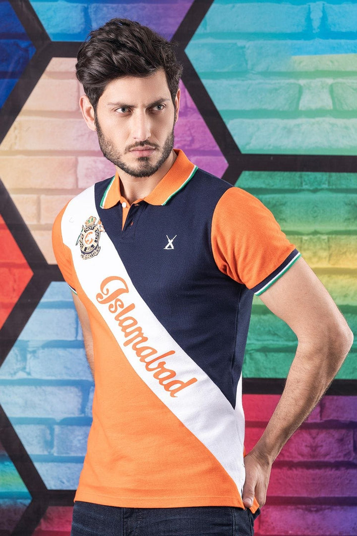 Bold Street Store -  PSL 6 Islamabad United Orange Polo HMKPS210018