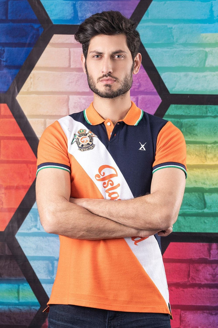 Bold Street Store -  PSL 6 Islamabad United Orange Polo HMKPS210018