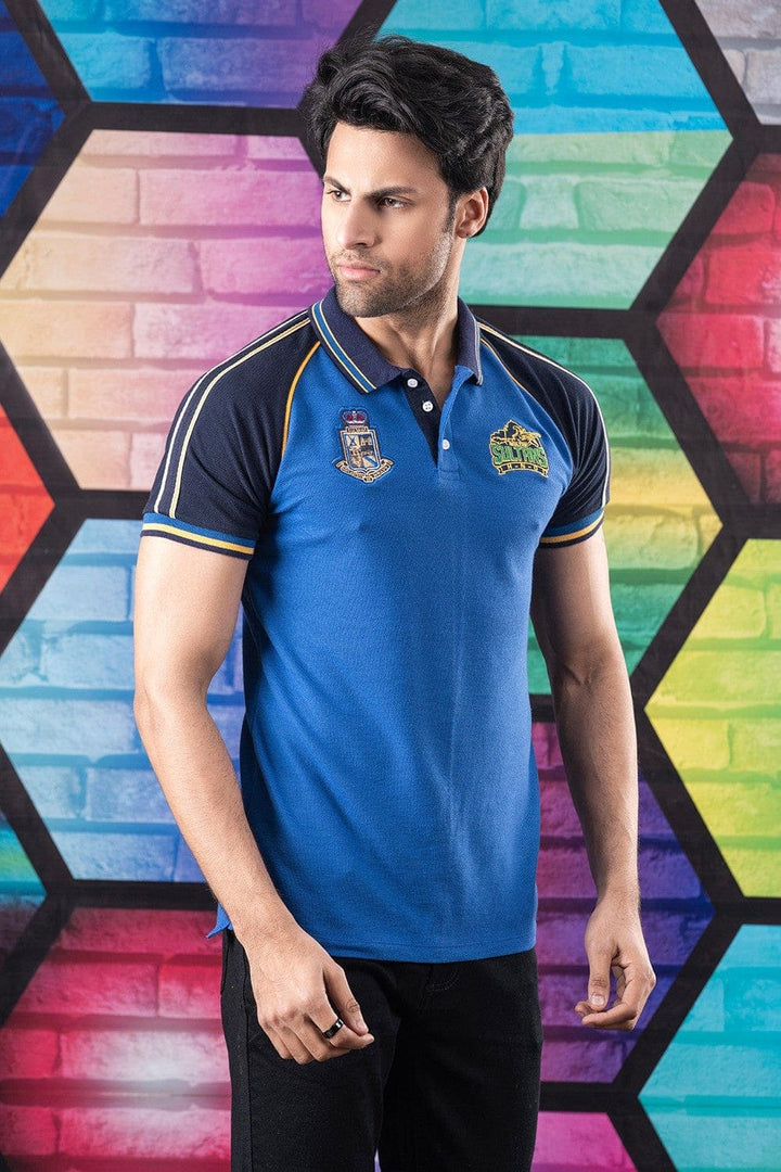 Bold Street Store -  PSL 6 Multan Sultans Blue Polo HMKPS210021