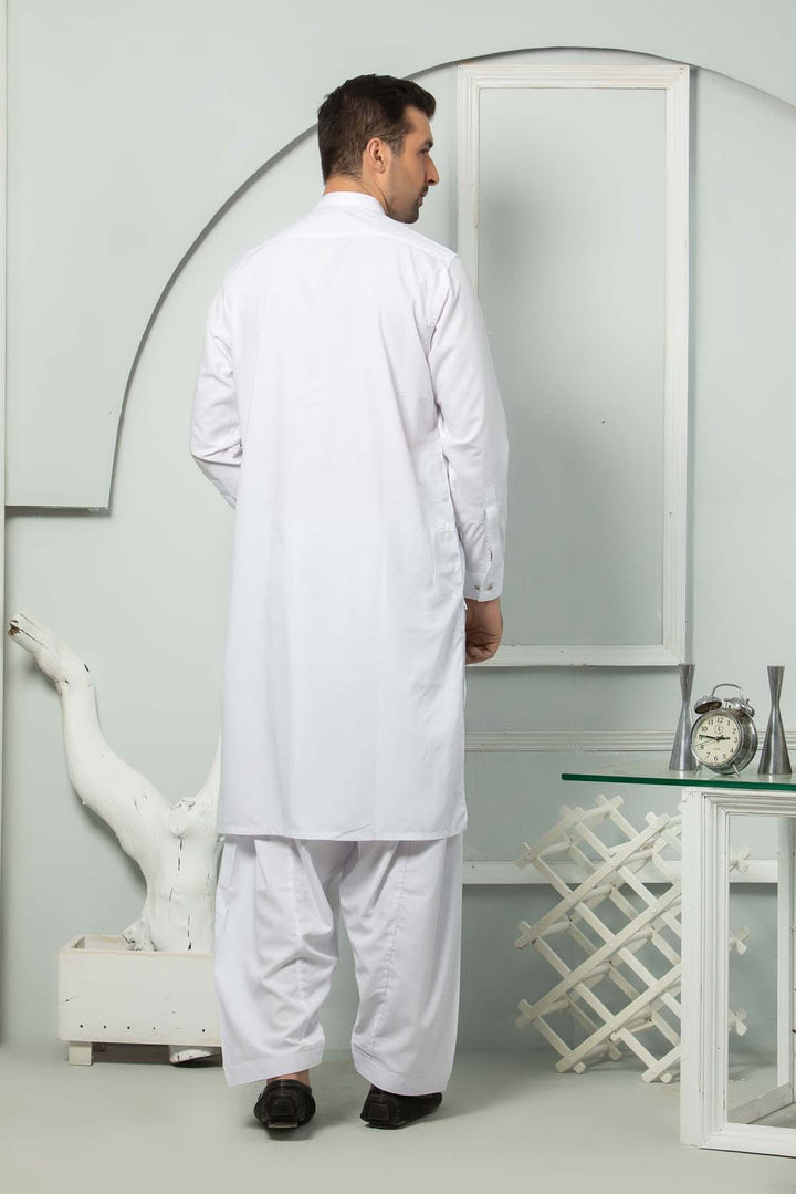 Bold Street Store -  White Shalwaar Suit AMSSS20005