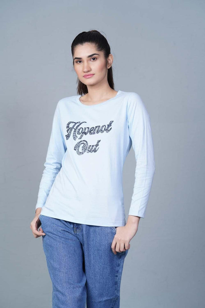 Bold Street Store -  Light blue T-Shirt HWKTF20027