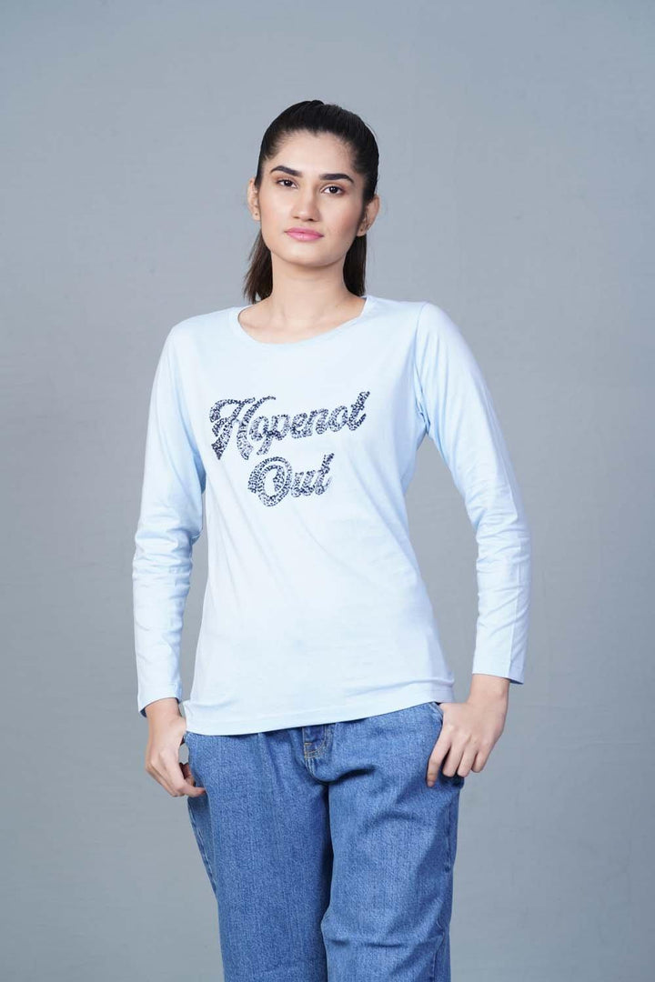 Bold Street Store -  Light blue T-Shirt HWKTF20027