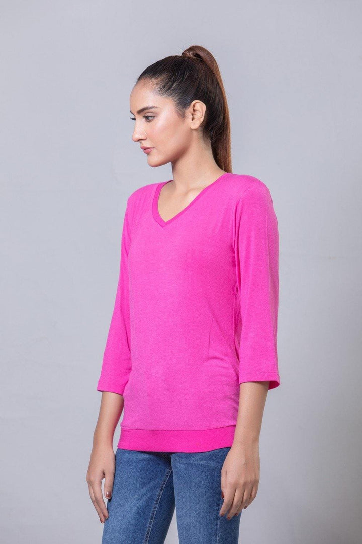 Bold Street Store -  Pink T-Shirt HWKTF20014