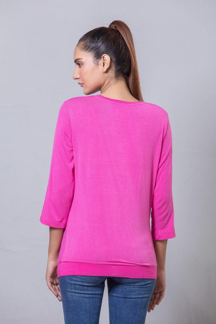 Bold Street Store -  Pink T-Shirt HWKTF20014