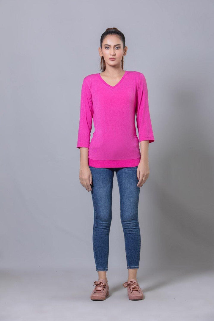 Bold Street Store -  Pink T-Shirt HWKTF20014